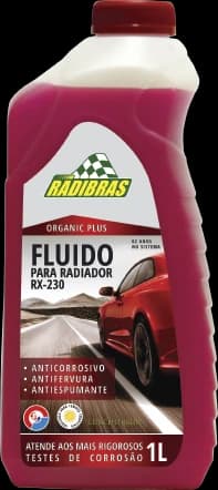 Fluido para Radiador Concentrado Organic Plus