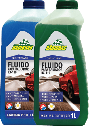 Fluido para Radiador Concentrado Azul-verde