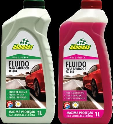 RX-140 — Fluido para Radiador Concentrado 1x8
