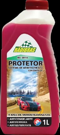 RX-2010 — Fluido para Radiador Concentrado a Base de Monoetilenoglicol