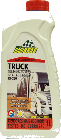 Fluido para Radiador Concentrado Truck Anticorrosivo Vermelho